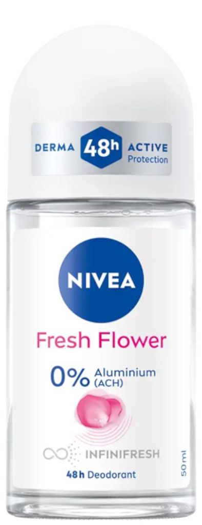 Nivea deo roll-on 50ML Fresh flower Produktbild 