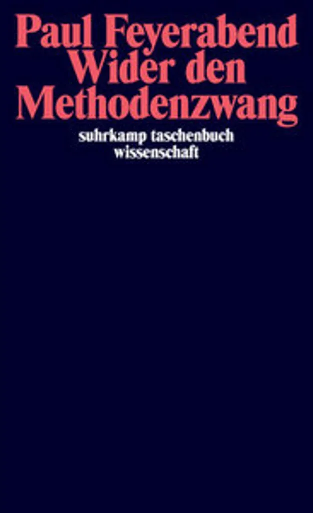 Livre Wider den Methodenzwang pour Recherche et Études de Philosophie