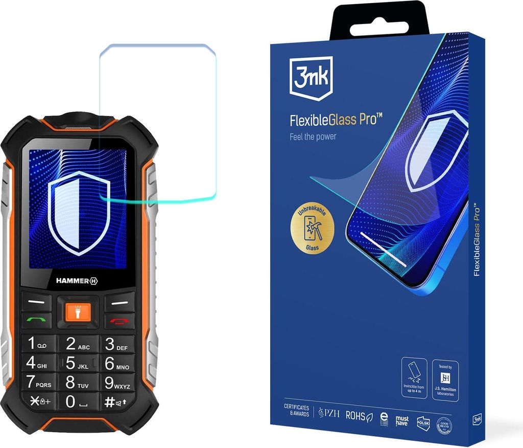 3mk Display Hybridglas FlexibleGlass Pro für MyPhone Hammer Boost 0,3mm