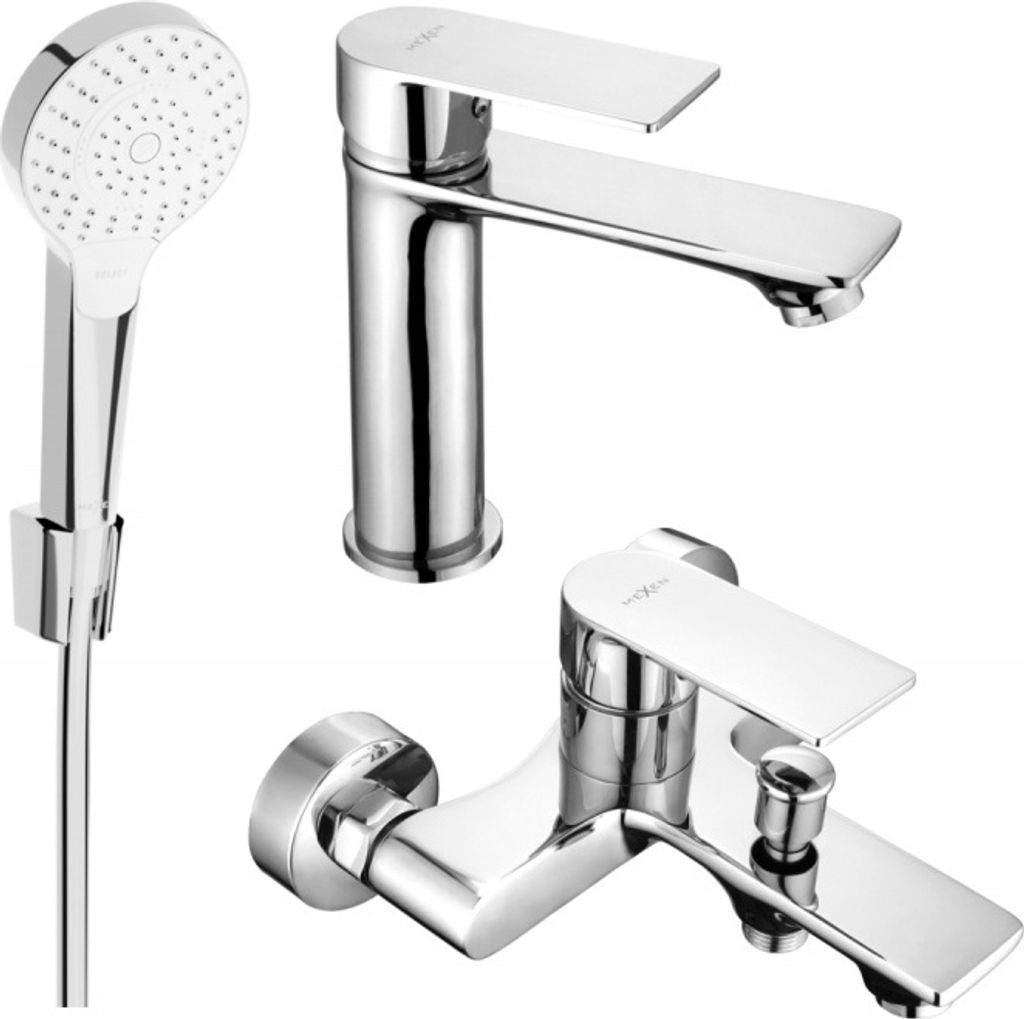 Mexen Royo R05 Badewannenset, Chrom - 72203R05-00