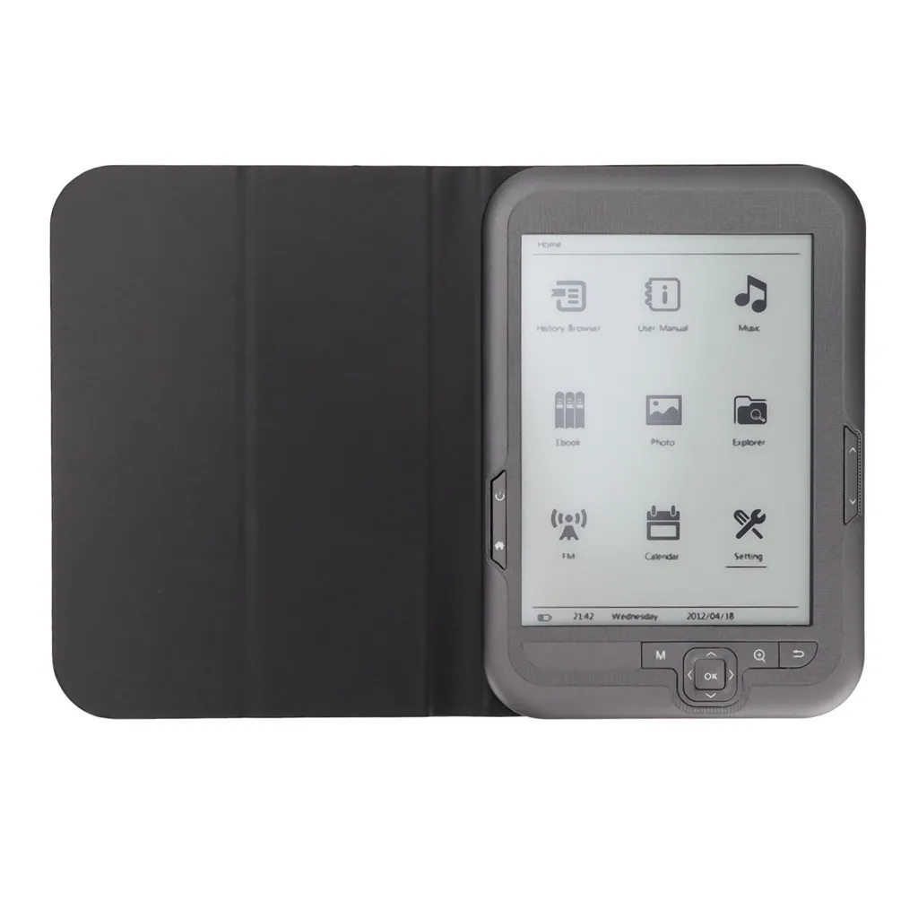 Liseuse numérique tactile polyvalente avec écran haute résolution 8Go