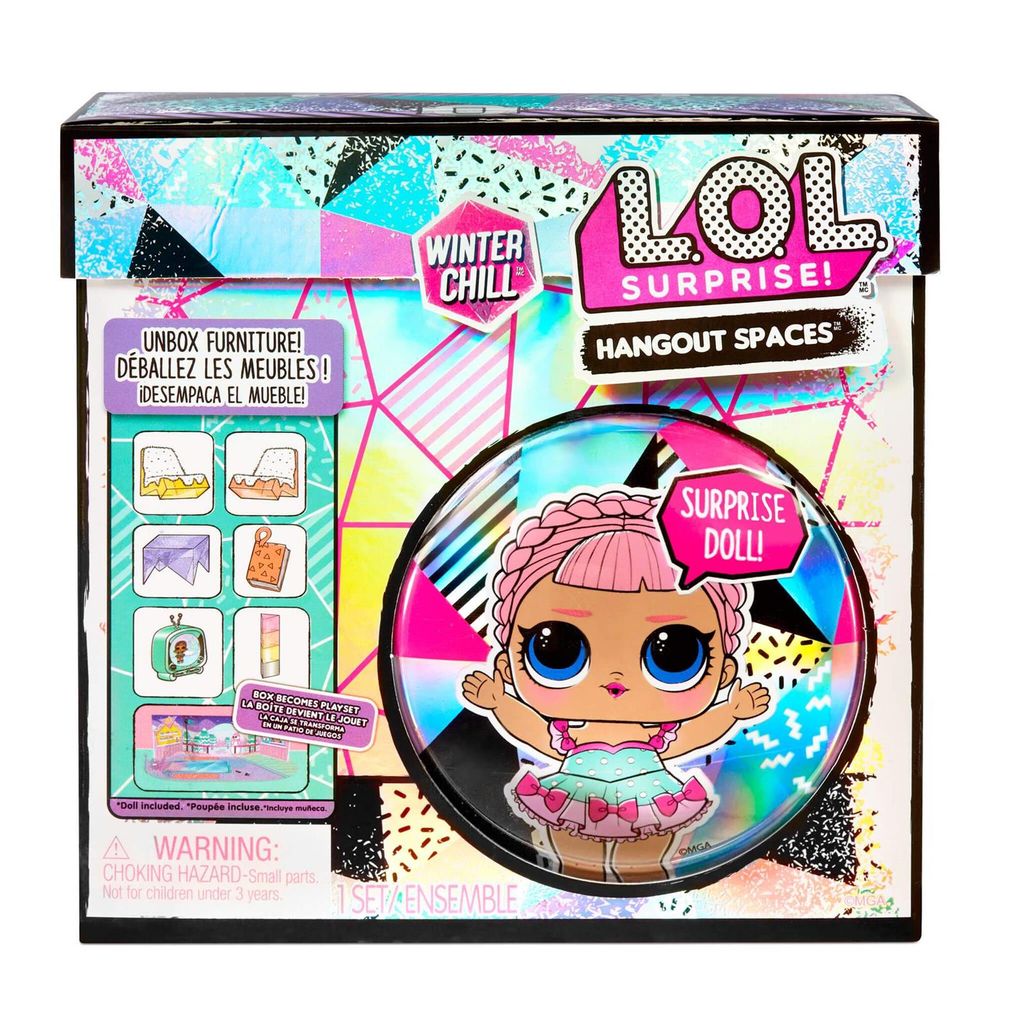 MGA Entertainment Überraschung! Winter Chill Hangout Spaces Produktbild 