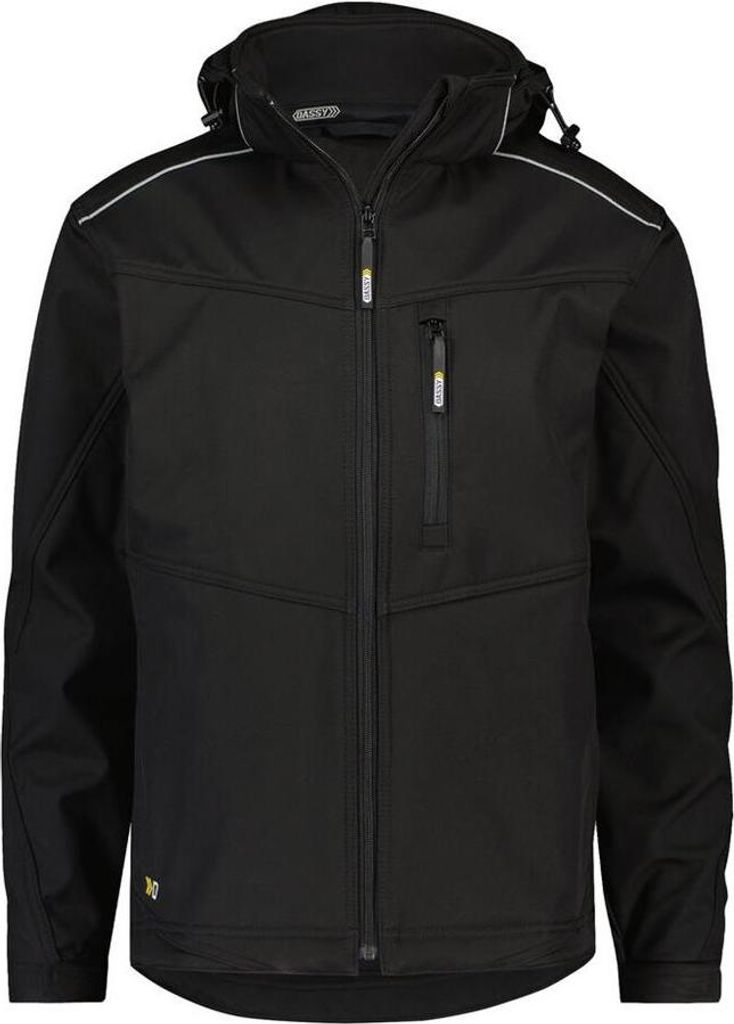 Dassy® Softshelljacke Tavira L schwarz Produktbild 