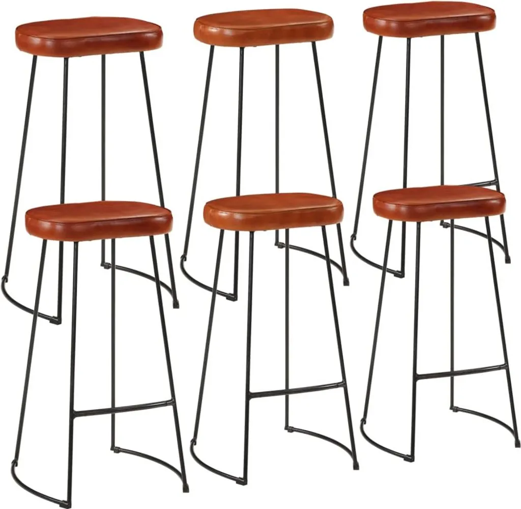 Ensemble de bar industriel 7 pièces bois de manguier brut durable