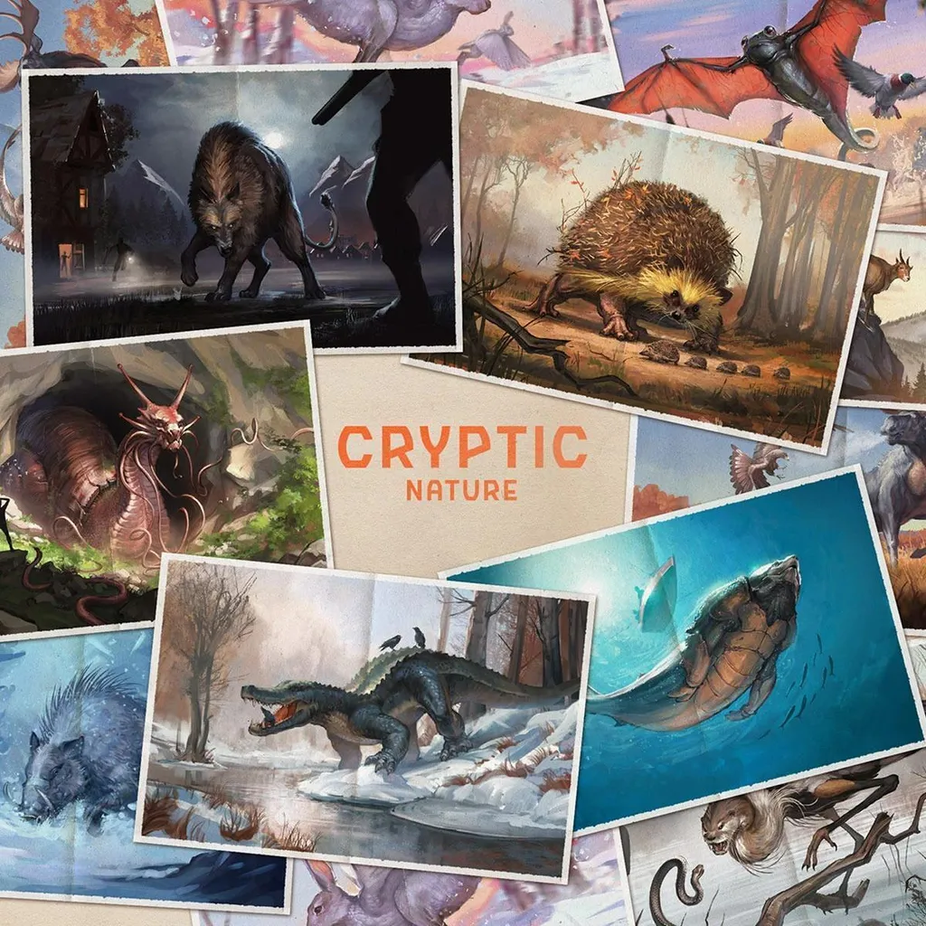 Nature Cryptique Jeu de plateau de découverte de cryptides version EN - 13