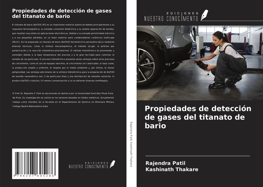 Propiedades de detección de gases del titanato de bario