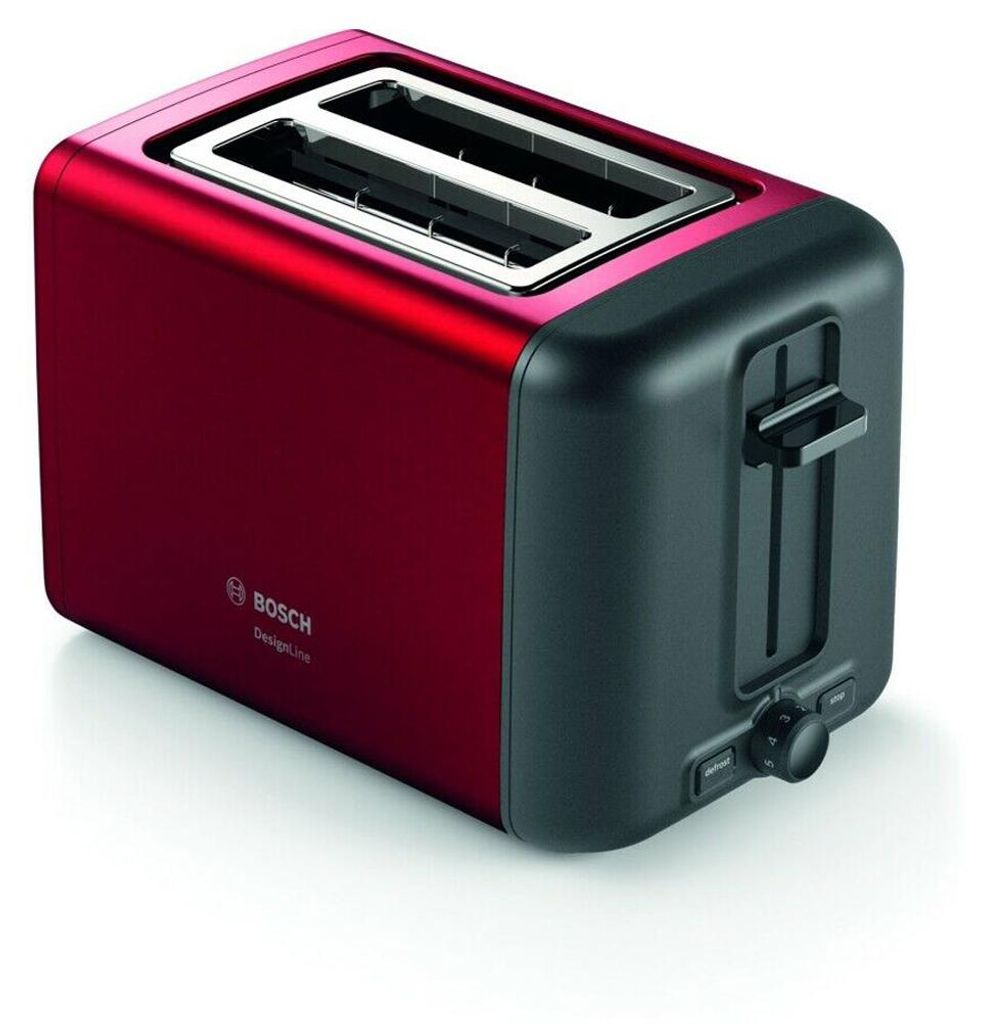 BOSCH DesignLine TAT4P420DE 2 Scheiben Toaster mit 970 Watt Produktbild 