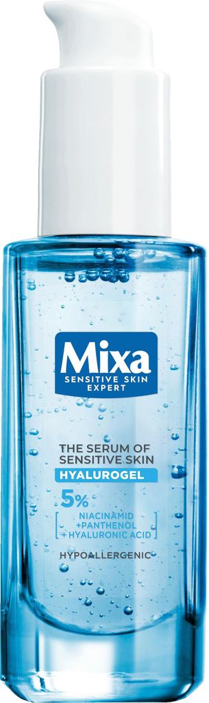 Mixa Hyalurogel Sérum pre citlivú pokožku, 30ml. Obrázok produktu 