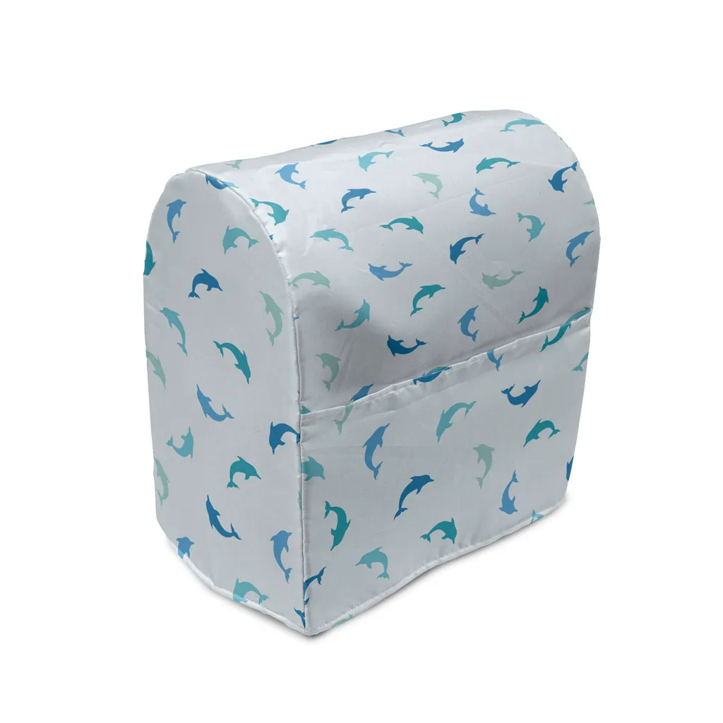 Couverture de protection pour mixeur avec poches motif Animaux Marins