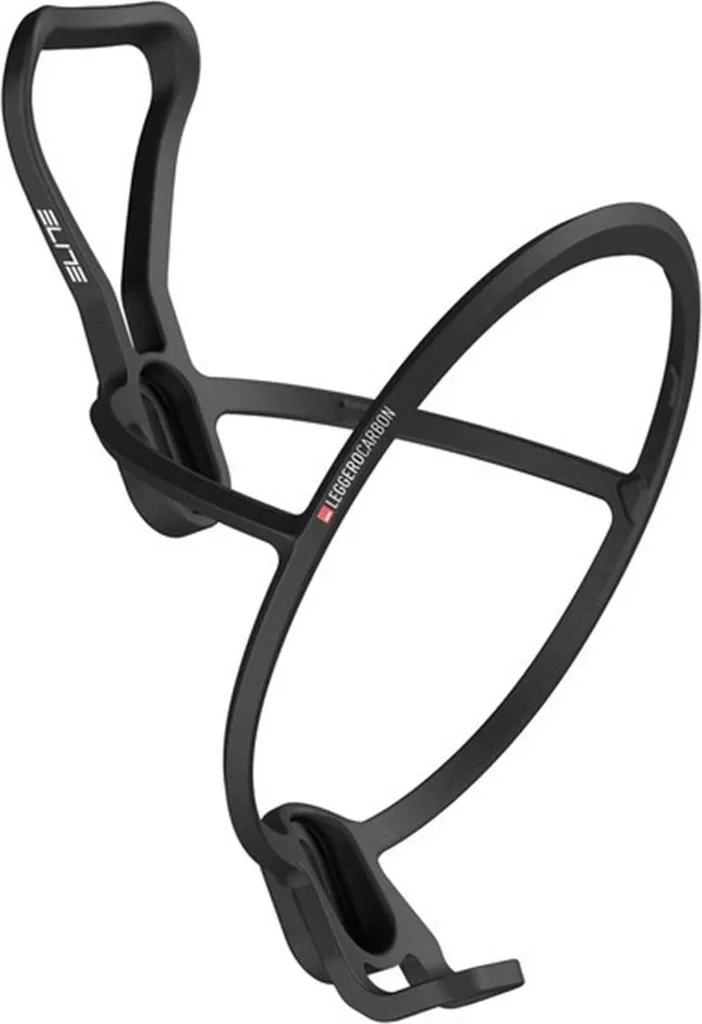 Porte-bidon Elite Leggero Carbon Noir : Fini les Chutes de Bidons sur la Route