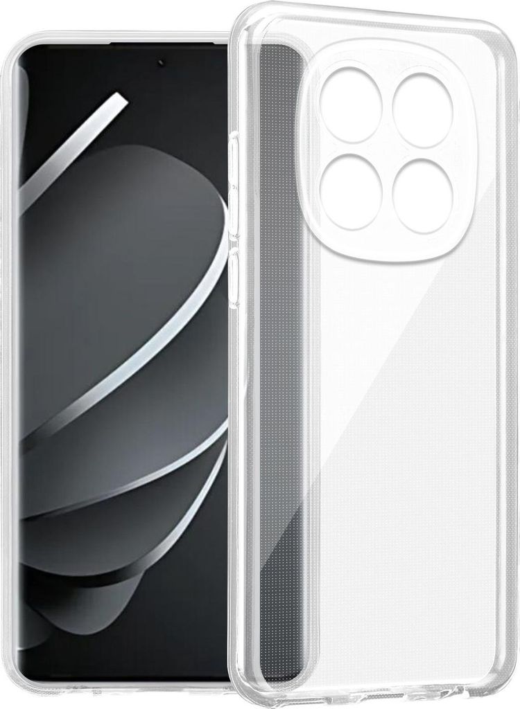 Cadorabo Hülle für Xiaomi RedMI Note 14 Pro 5G / Poco X7 Hülle Silikon Handyhülle Case Cover aus [Nie vergilben Technologie], Kratzfeste und st...