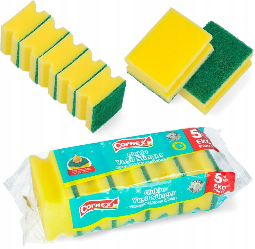 Universal Küchenschwamm Profiliert Spülschwämme 5 er-Set