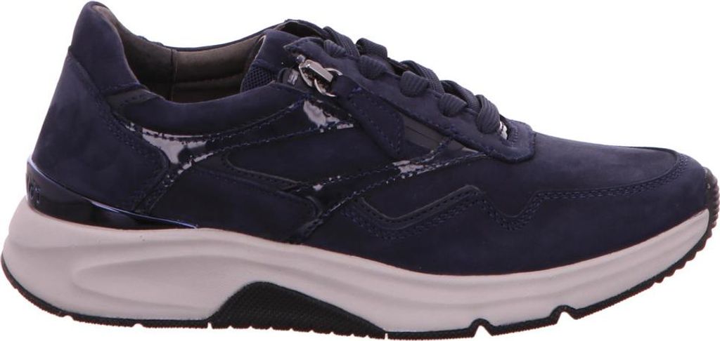 Gabor Rollingsoft Veterschoenen Laag - blauw - Maat 6.5