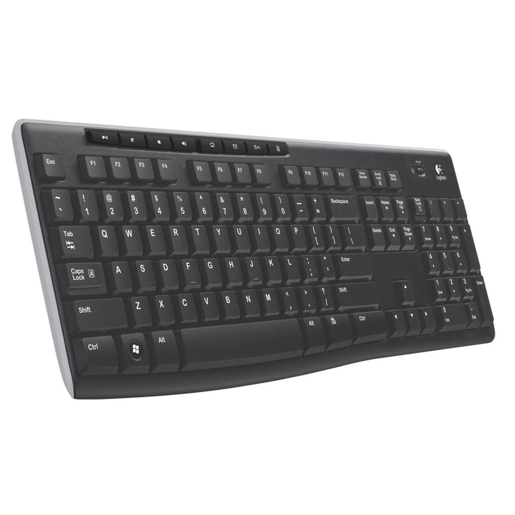 Logitech Wireless Keyboard K270 - Tastatur - drahtlos - 2.4 GHz - Tschechisch