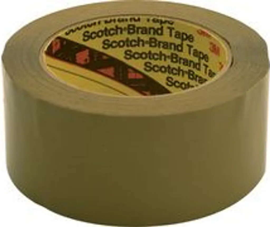 Ruban Adhésif d'Emballage Scotch 375 Transparent Largeur 75 mm