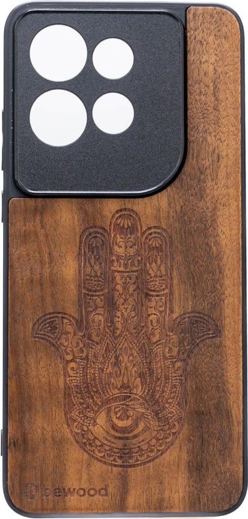 Bewood Holzhülle für Motorola Edge 50 Neo HAMSA IMBUIA