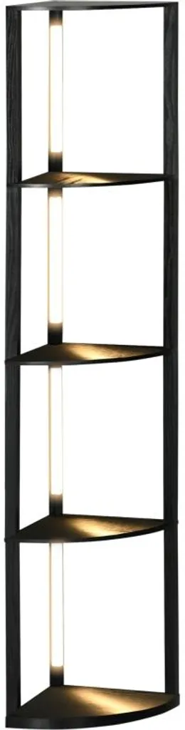 Lampadaire de Salon avec Rangement Intégré et Éclairage LED Variable - 2
