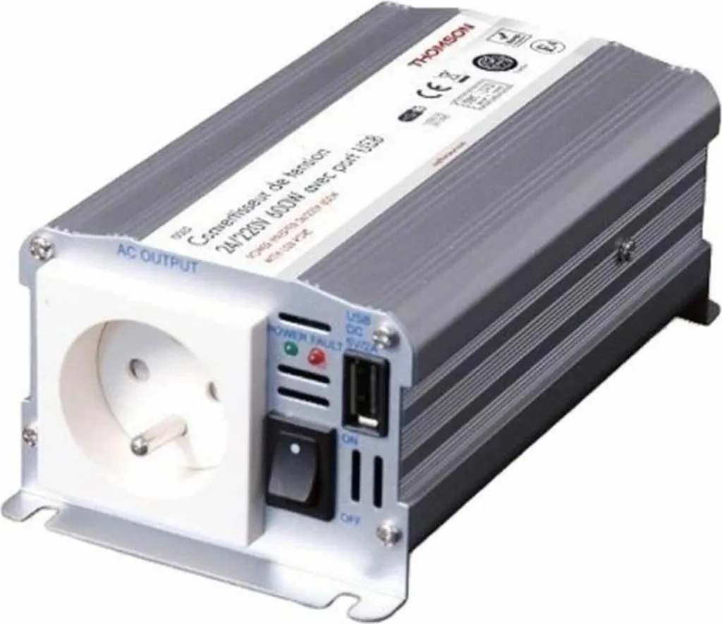 Alimentation 24V 220V Thomson pour brancher un frigo en camping-car autonome