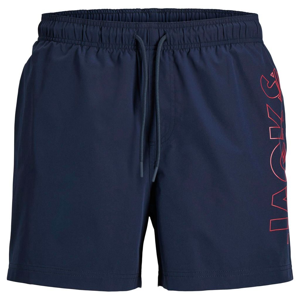 Jack&Jones Übergrößen Badeshorts JPSTMAUI navy Print