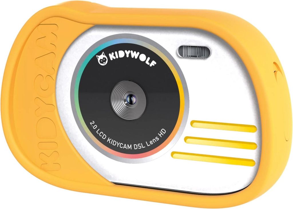 Kidywolf Foto- und Videokamera gelb