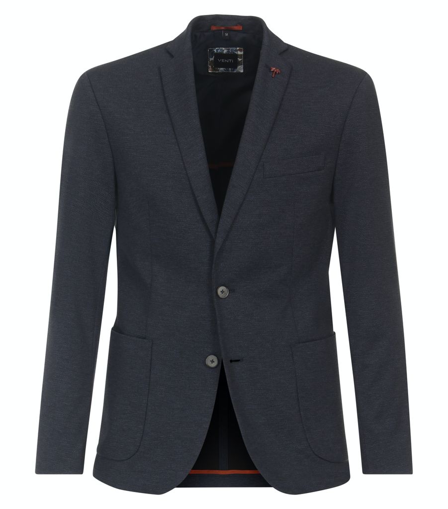 Venti Giacca Elegante Uomo Uni Con Fazzoletto Da Taschino – Taglio Moderno, Versatile Per Matrimoni E Cerimonie