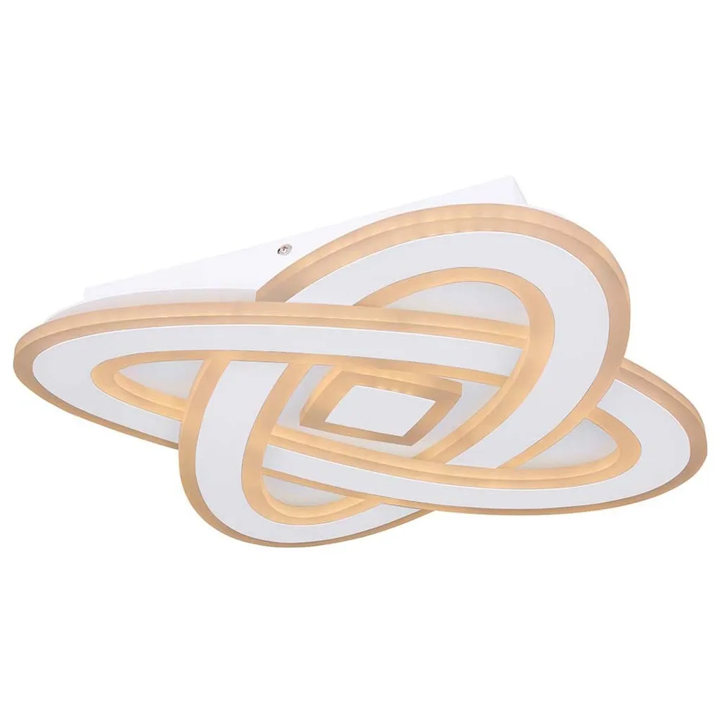 Plafonnier LED 36W Dimmable avec Télécommande et Température Variable