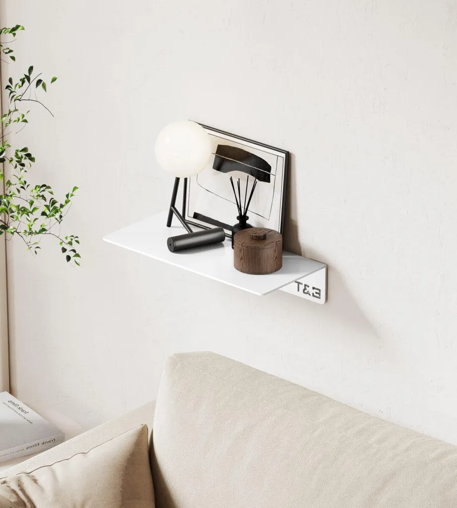 Étagère Murale Compacte Nortiq - Finissez-en avec le désordre 20 cm