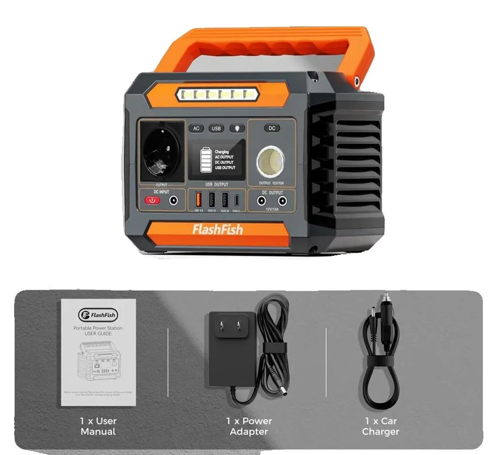Batterie externe 288 Wh et générateur électrique solaire