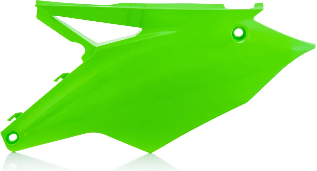 Plaques Latérales ACERBIS Vertes Anti-UV et Résistantes pour KAWASAKI