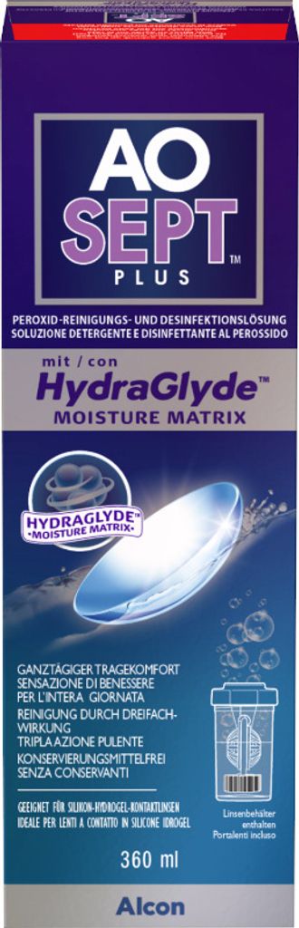 Aosept plus roztok hydraglydu 360 ml Obrázok produktu 
