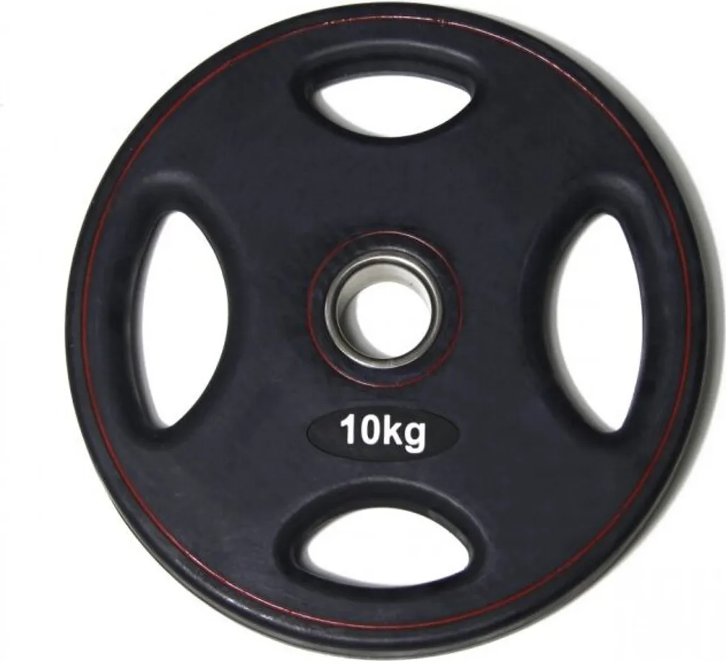 Disque de poids 10 kg silencieux pour protéger le sol en musculation