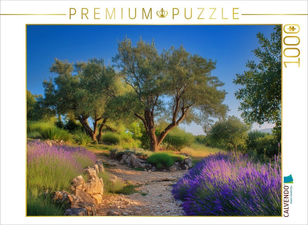 CALVENDO Puzzle Wenn die Landschaft zur Erinnerung wird | 1000 Teile Lege-Größe 64x48cm Foto-Puzzle für glückliche Stunden