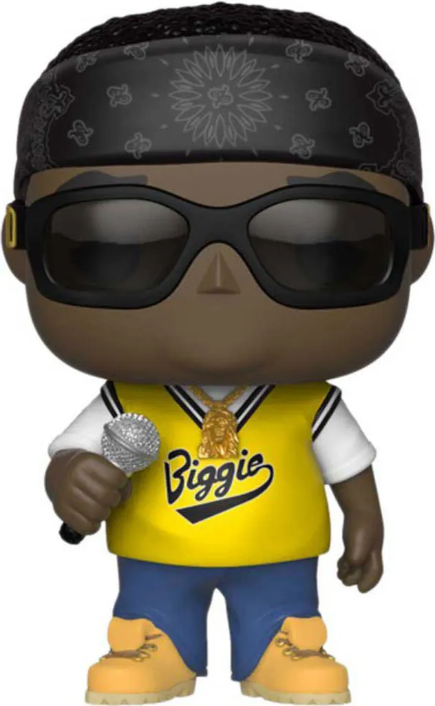 Décoration Bureau Funko Pop Notorious B.I.G. pour Fan de Musique et Rap