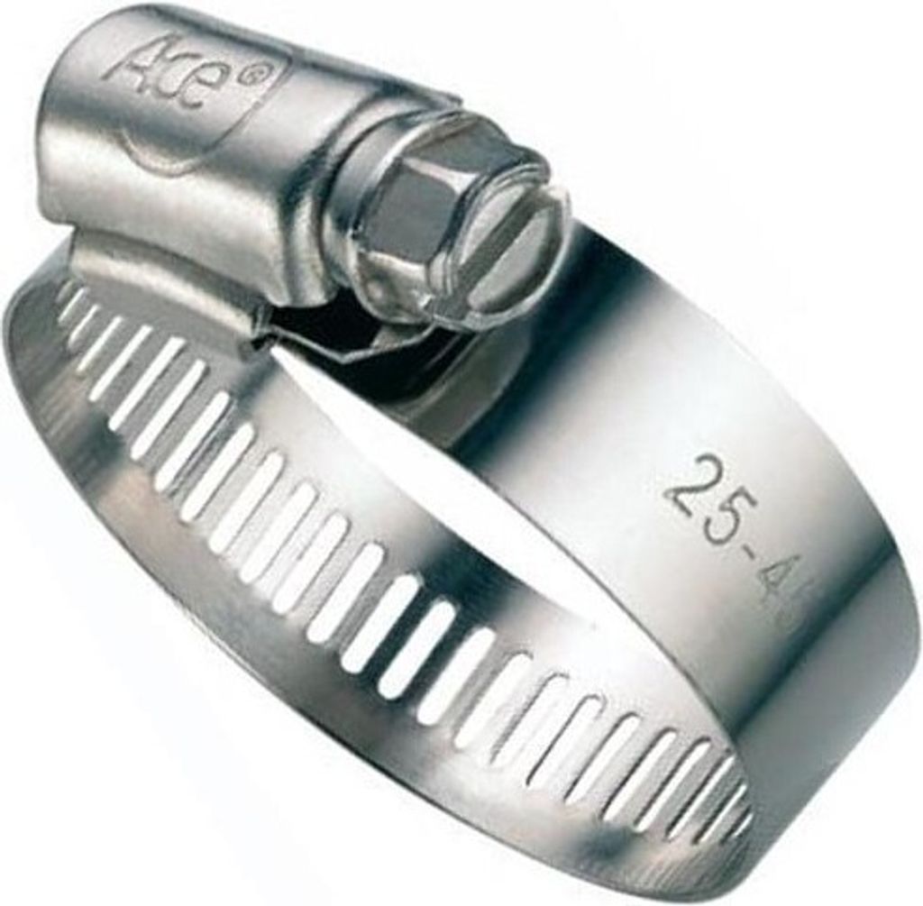 25x PLANET TECH Schlauchschelle PL4624 9mm Edelstahl