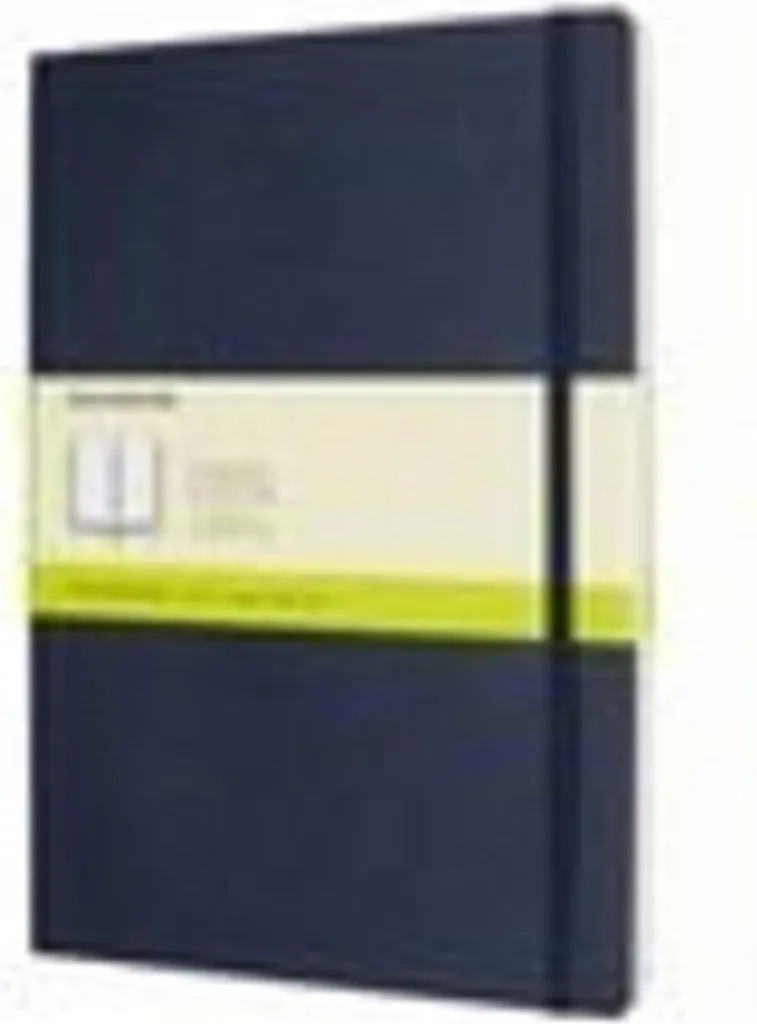 Carnet Moleskine Classic XL Saphir 19x25 cm à Couverture Souple Vierge