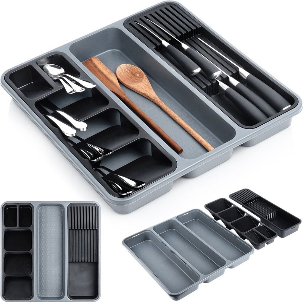 Orion Schubladeneinsatz Besteckkasten Besteckorganizer Produktbild 