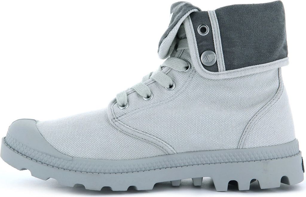 Palladium Baggy Boots - Men's Ankle-High Leather Sole Boots, Grey, Size 12 - View #10