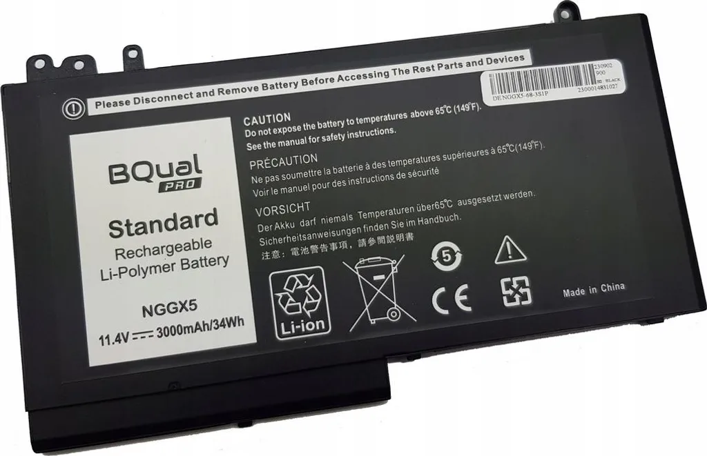 Batterie Ordinateur Portable Dell Latitude E5570 E5470 E5270 NGGX5 - 2