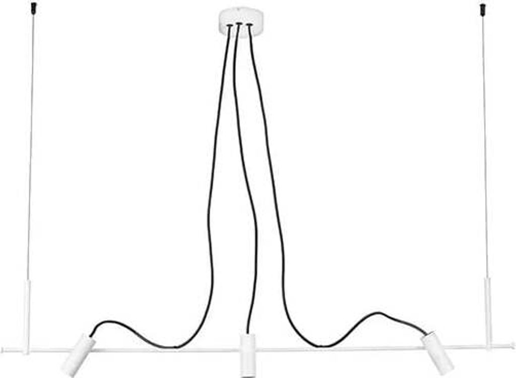 CLAP Lineare Pendelleuchte weiß 3x6W 3000K 38º CLAP Produktbild 
