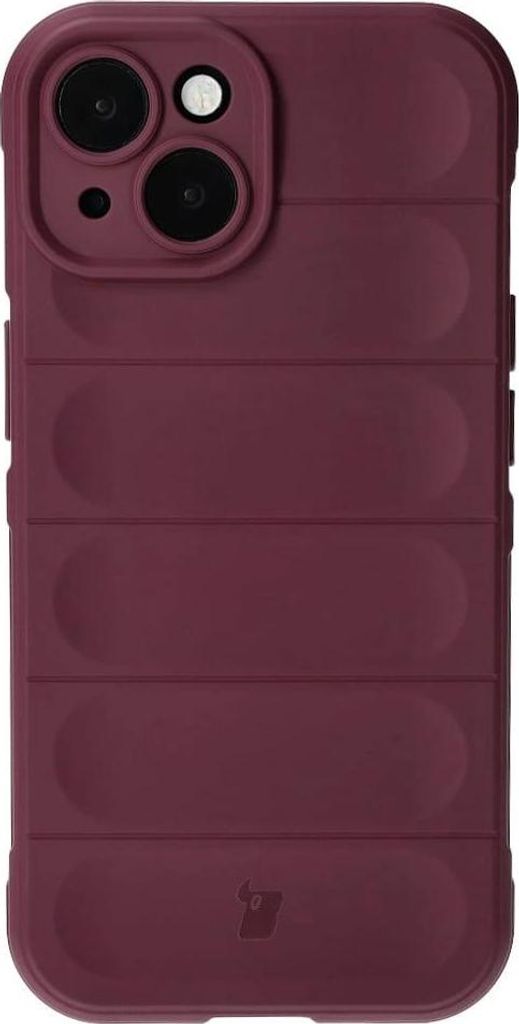 Bizon Case Tur Panzerhülle für iPhone 15, dunkelviolett