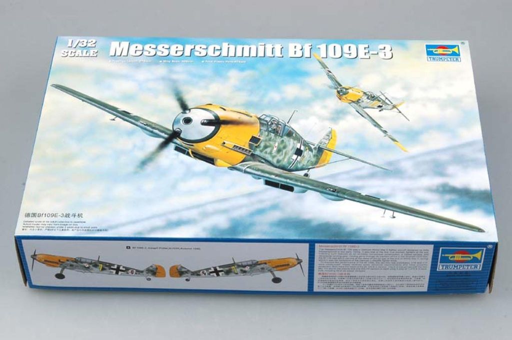 Trumpeter Messerschmitt Bf 109E-3 1:32, 02288 Image du produit 