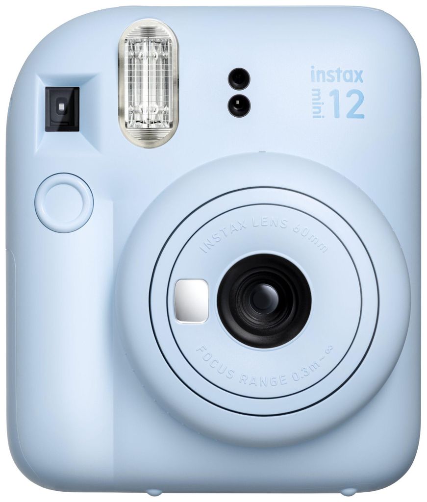 Fujifilm Instax Mini 12, 86 x 54 mm, Modrá, 60 mm, 62 x 46 Obrázek produktu 