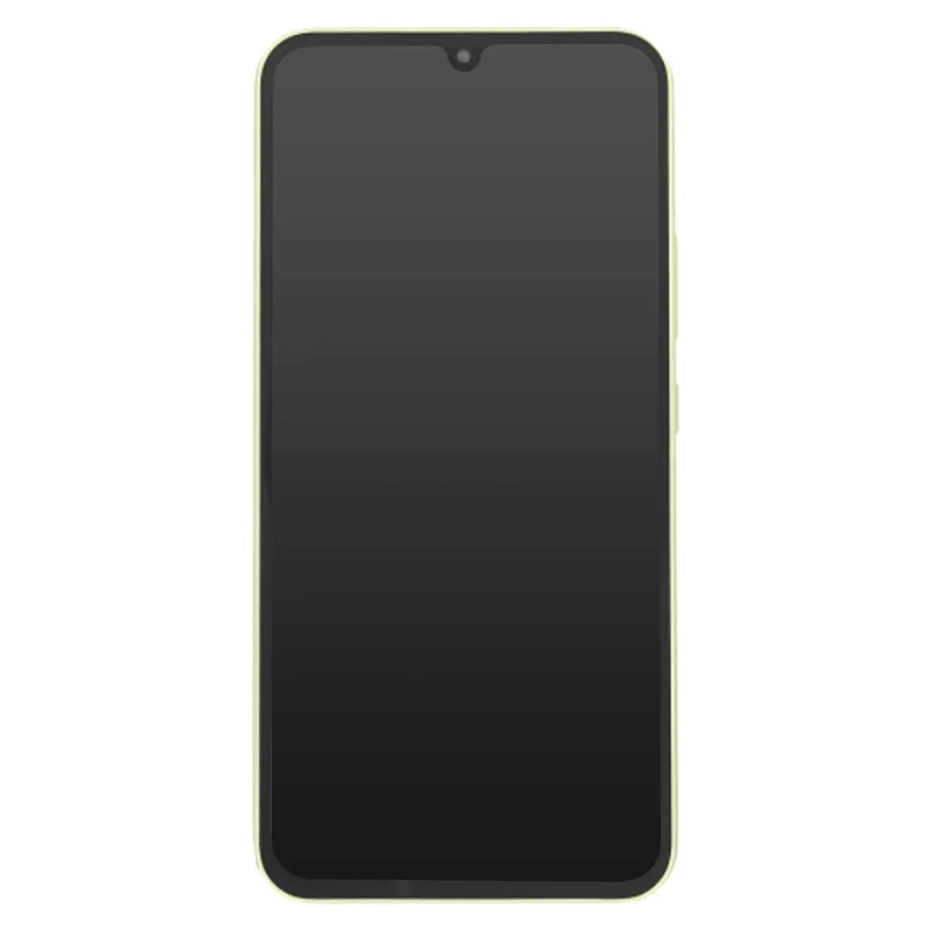 Écran LCD original Samsung A34 5G avec châssis - Awesome Lime Vert