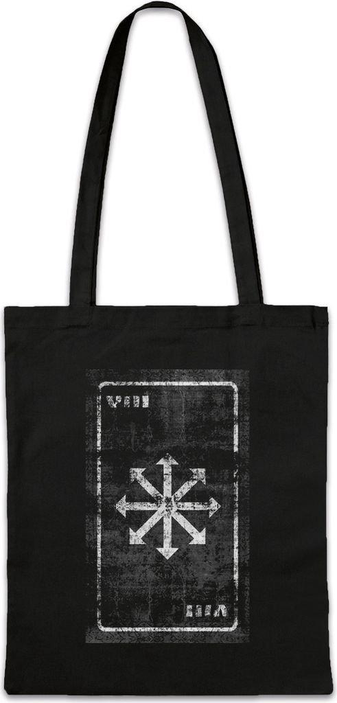 Urban Backwoods Tarot Chaos, Stofftasche, Farbe: Schwarz
