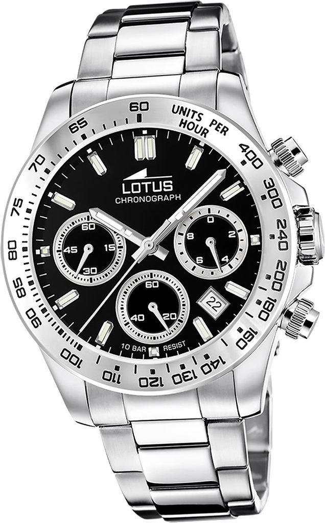 Lotus Edelstahl Herren Uhr Armbanduhr silber Elegant Classic D2UL18912/3