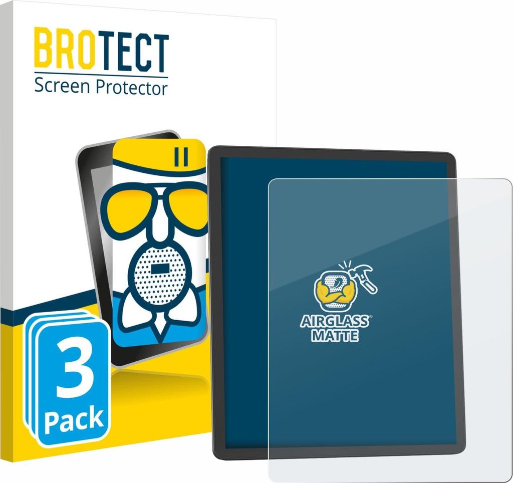 3x BROTECT Entspiegelungs Schutzglas für Amazon Kindle Scribe 2025 Schutzfolie Panzer Folie Glas Display Schutz matt