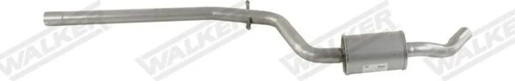 Silencieux central Walker 23085 en acier aluminisé pour votre Seat