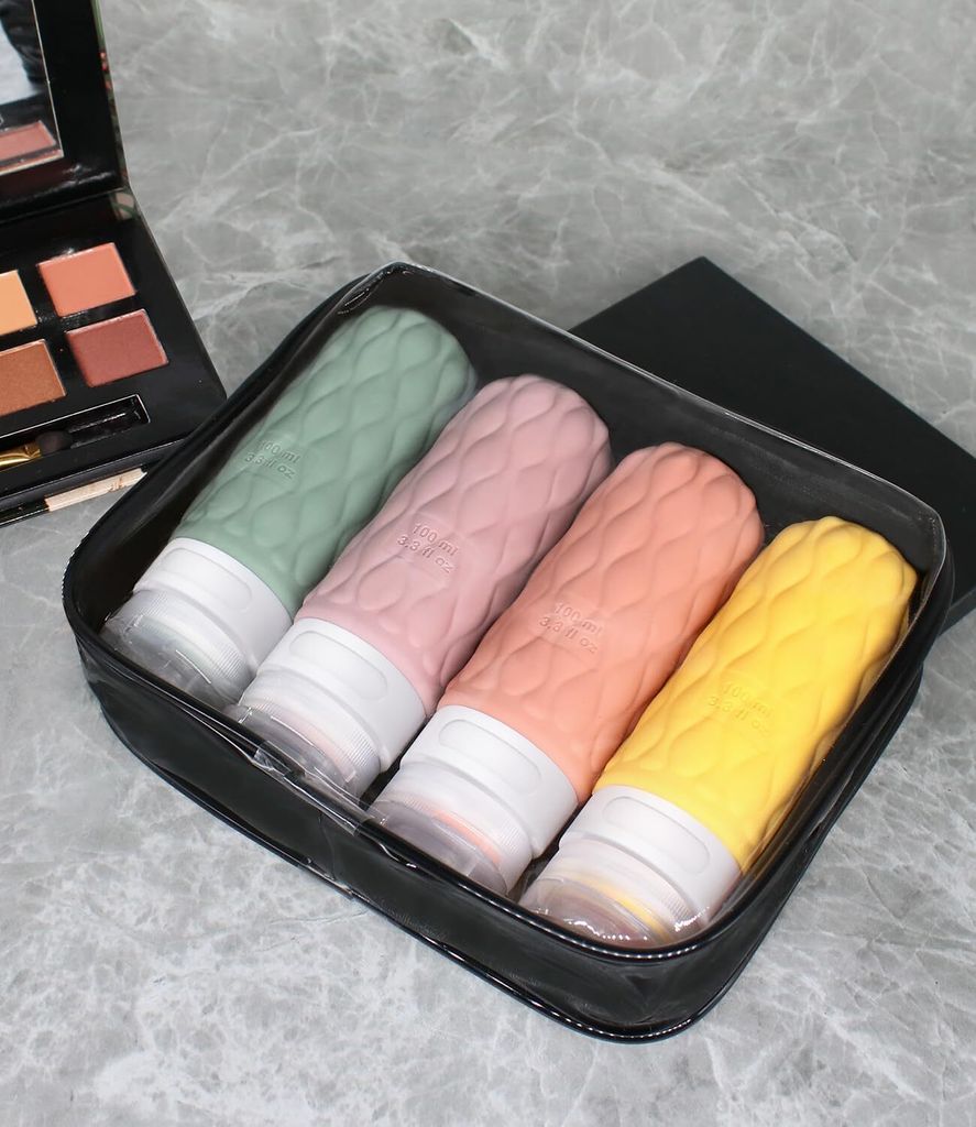 6 Leere Sprühflaschen 50 Ml Mit Feinem Nebel – Reise-Set Inkl. Trichter & Etiketten, Braun