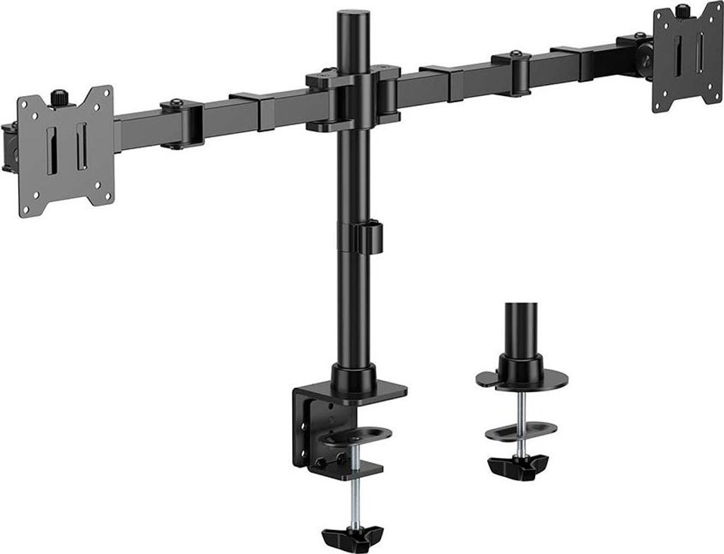 AISENS DT35TSR-359, Klemme /Bolzen, 40 kg, 43,2 cm (17"), 88,9 cm (35"), 100 x 100 mm, Schwarz