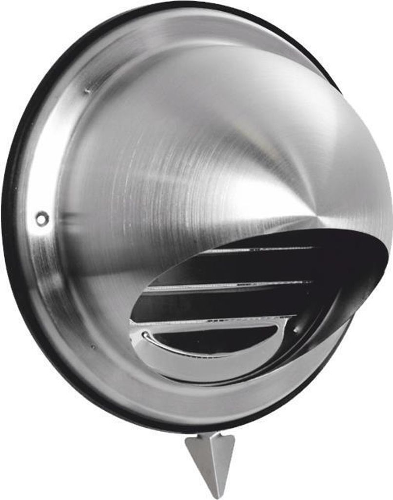 Edelstahl Abluf-Zulufttgitter 100